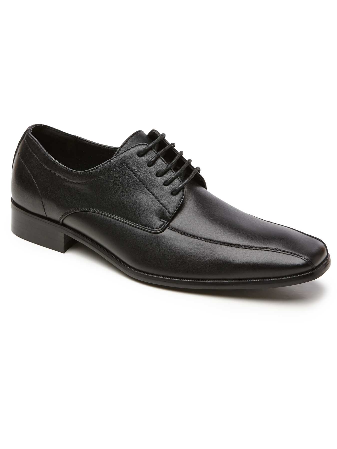 Perry Ellis Leather Lace Up Dress Shoe