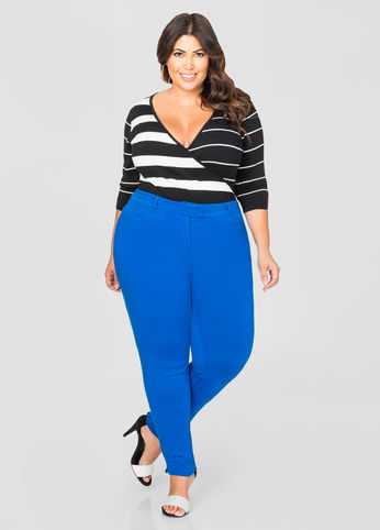 Skinny Ankle Ponti Pant