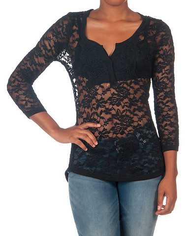 ESSENTIALS WOMENS Black Clothing / Tops