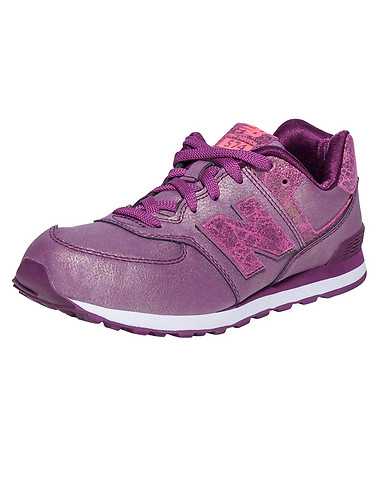 NEW BALANCE BOYS Purple Footwear / Sneakers