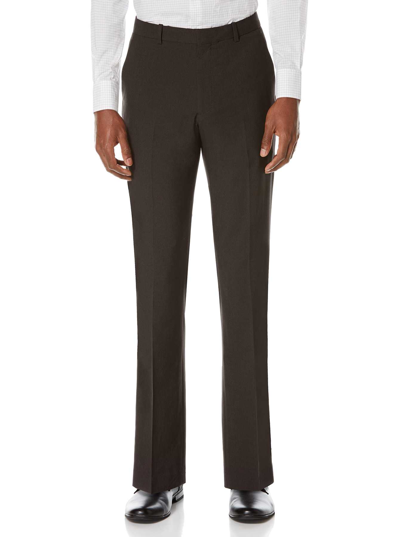 Perry Ellis Slim Fit Solid Textured Suit Pant