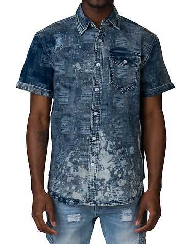 ALLSTON MENS Blue Clothing / Button Down Shirts S