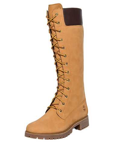 TIMBERLAND WOMENS Beige-Khaki Footwear / Boots 7.5