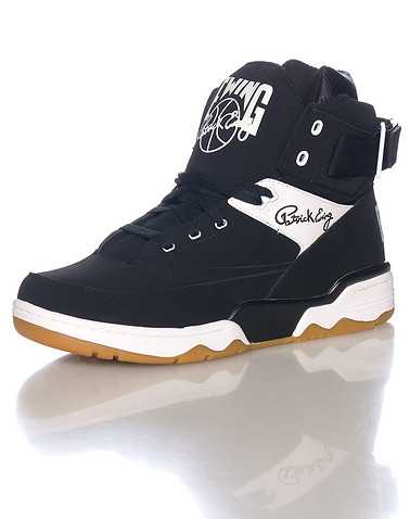 EWING ATHLETICS MENS Black Footwear / Sneakers