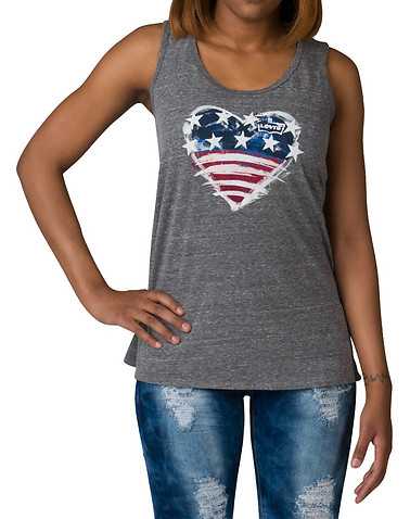 LEVIS WOMENS Grey Clothing / Tank Tops