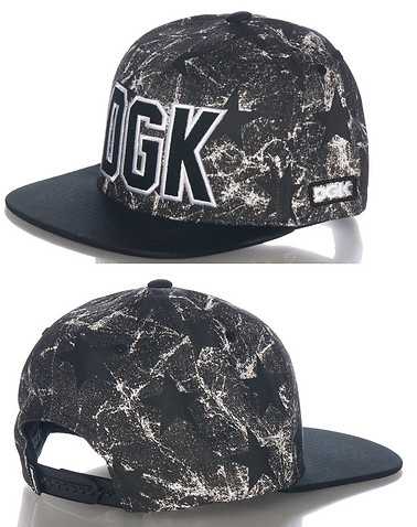 DGK MENS Black Accessories / Caps Snapback 0