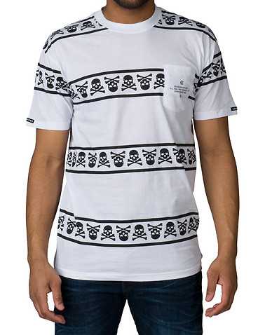 CROOKS AND CASTLES MENS White Clothing / Tops L