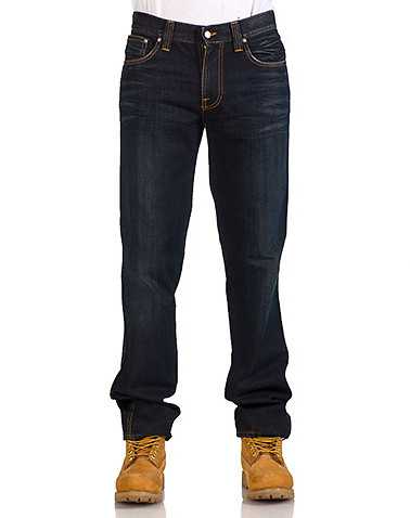NUDIE MENS Dark Blue Clothing / Jeans 34