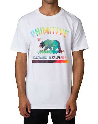 PRIMITIVE MENS White Clothing / Tops