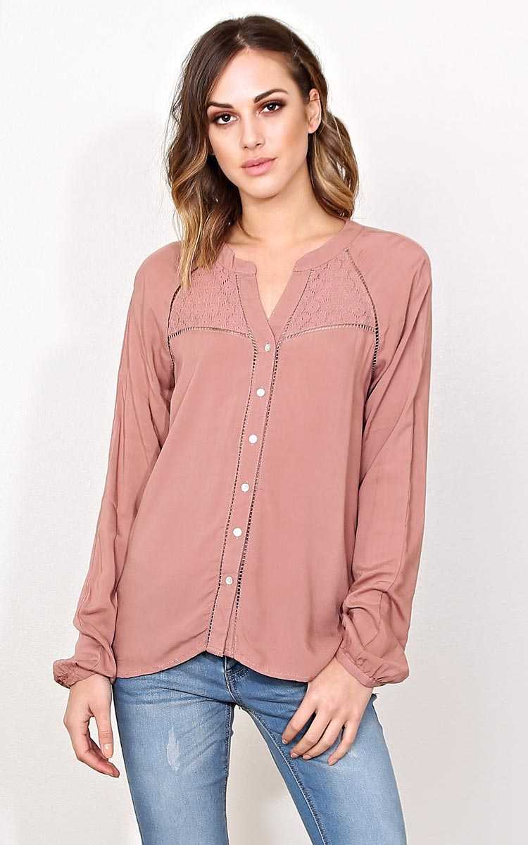 Dancing In The Dark Knit Tank - MED - Blush in Size Medium by Styles For Less