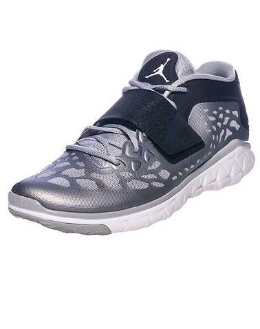 JORDAN MENS Silver Footwear / Sneakers