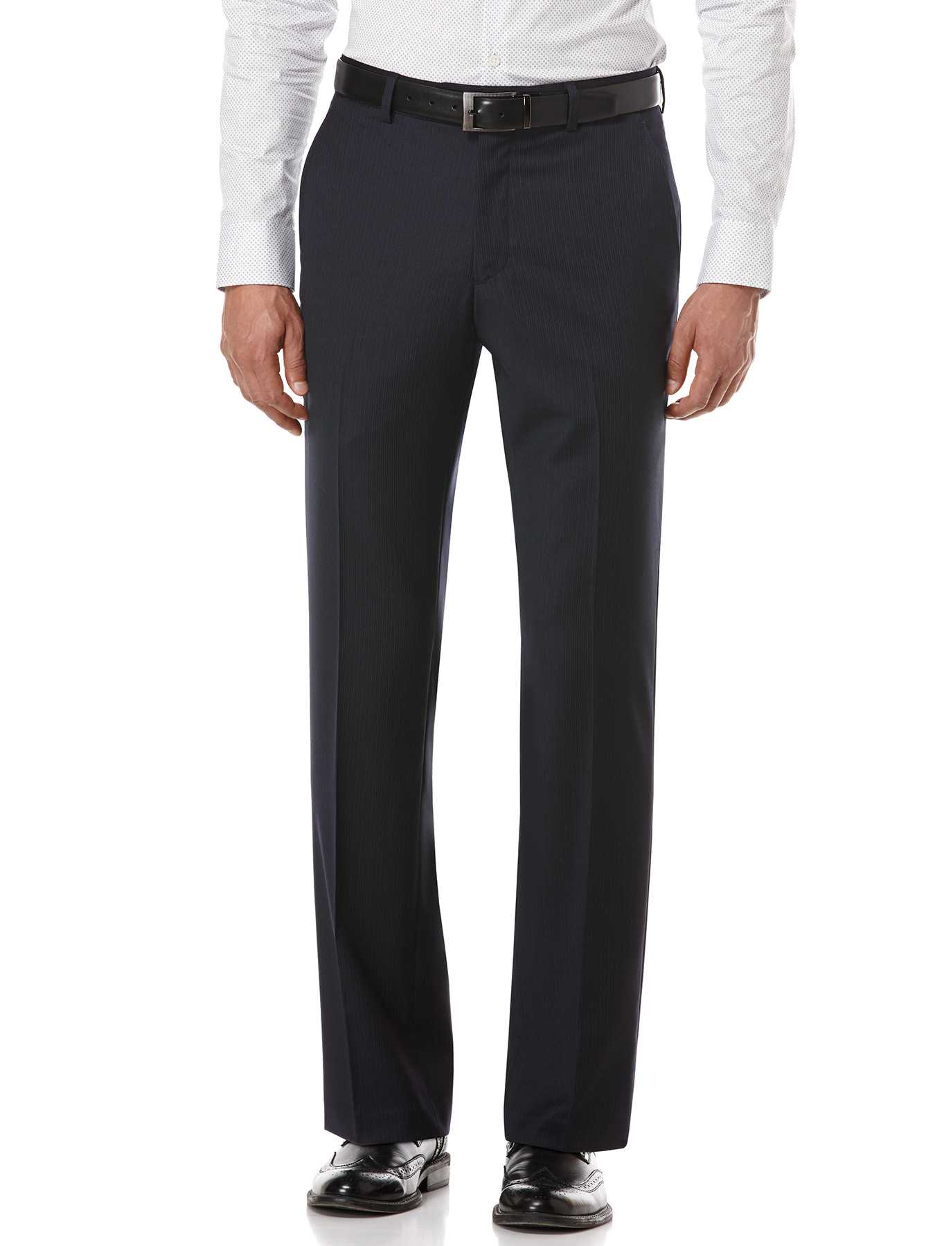 Perry Ellis Modern Fit Navy Stripe Suit Pant