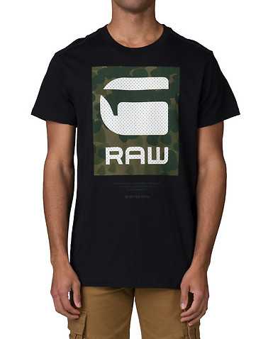 G-STAR MENS Black Clothing / Tops L