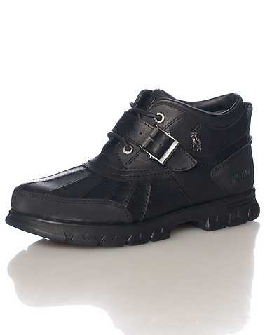 POLO FOOTWEAR MENS Black Footwear / Boots 9