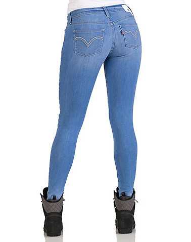 LEVIS WOMENS Blue Clothing / Jeans 29