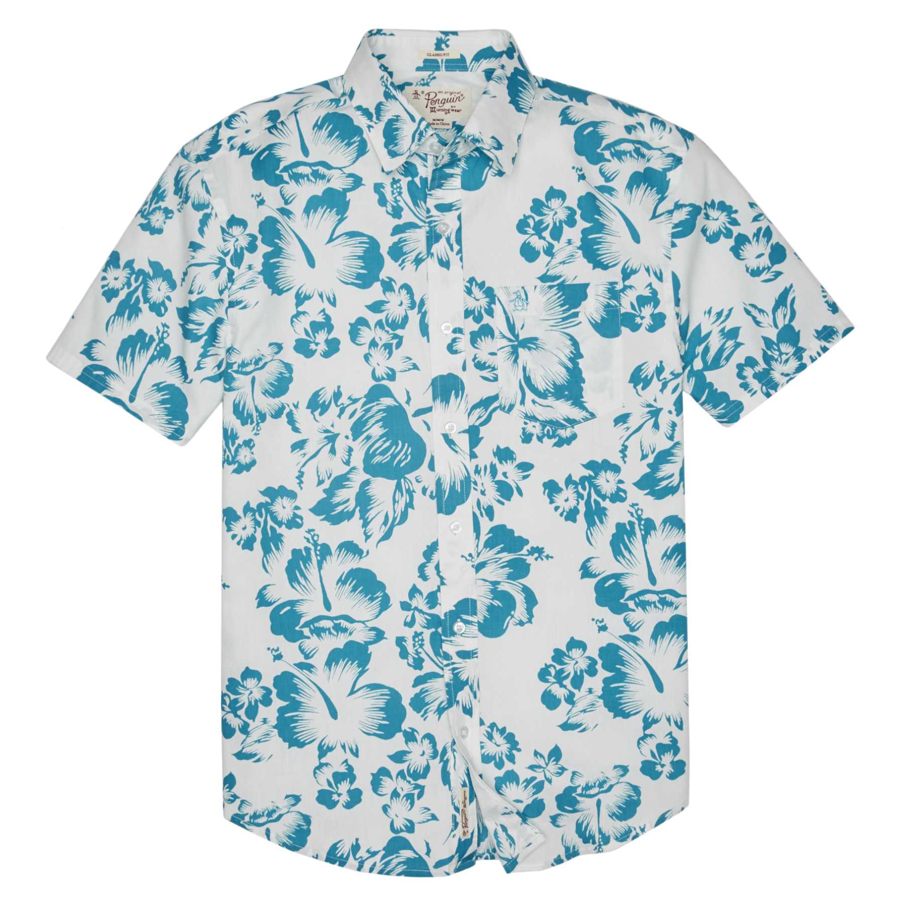 Original Penguin EXPLODED HABISCUS SHIRT
