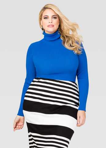 Basic Ribbed Turtleneck