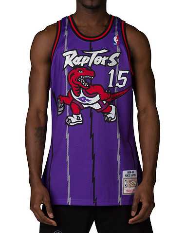 MITCHELL AND NESS MENS Purple Clothing / Tank Tops 2XL