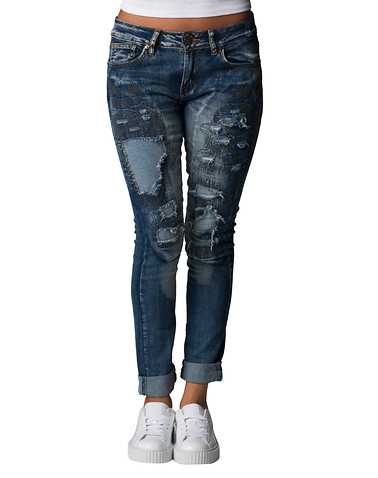 ESSENTIALS WOMENS Blue Clothing / Jeans