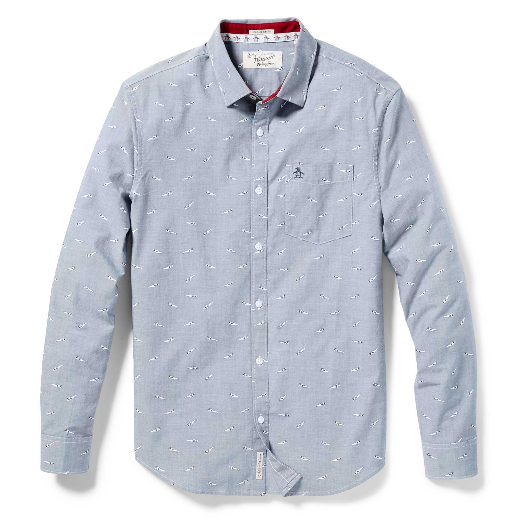 Original Penguin 3D GLASSES OXFORD SHIRT
