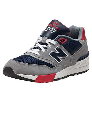NEW BALANCE MENS Grey Footwear / Sneakers