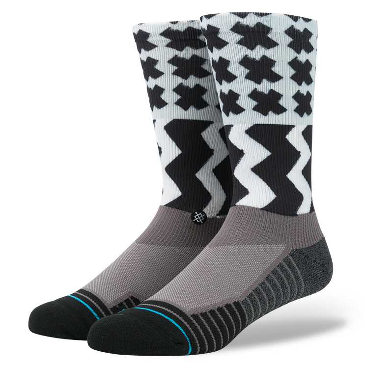 Stance Mission One (Grey) fusion athletic Socks