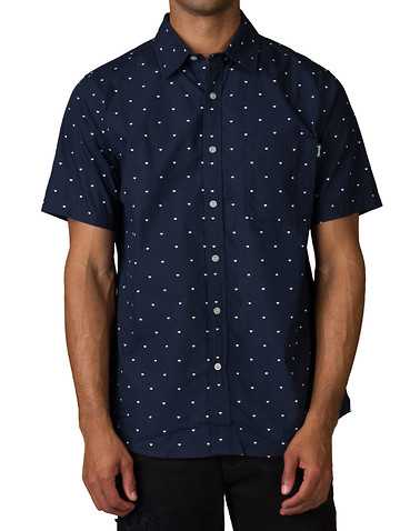DIAMOND SUPPLY COMPANYENS Navy Clothing / Button Down Shirts