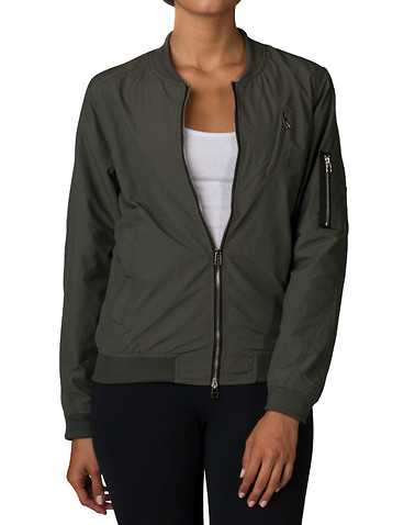ESSENTIALS WOMENS Dark Green Clothing / Light Jackets
