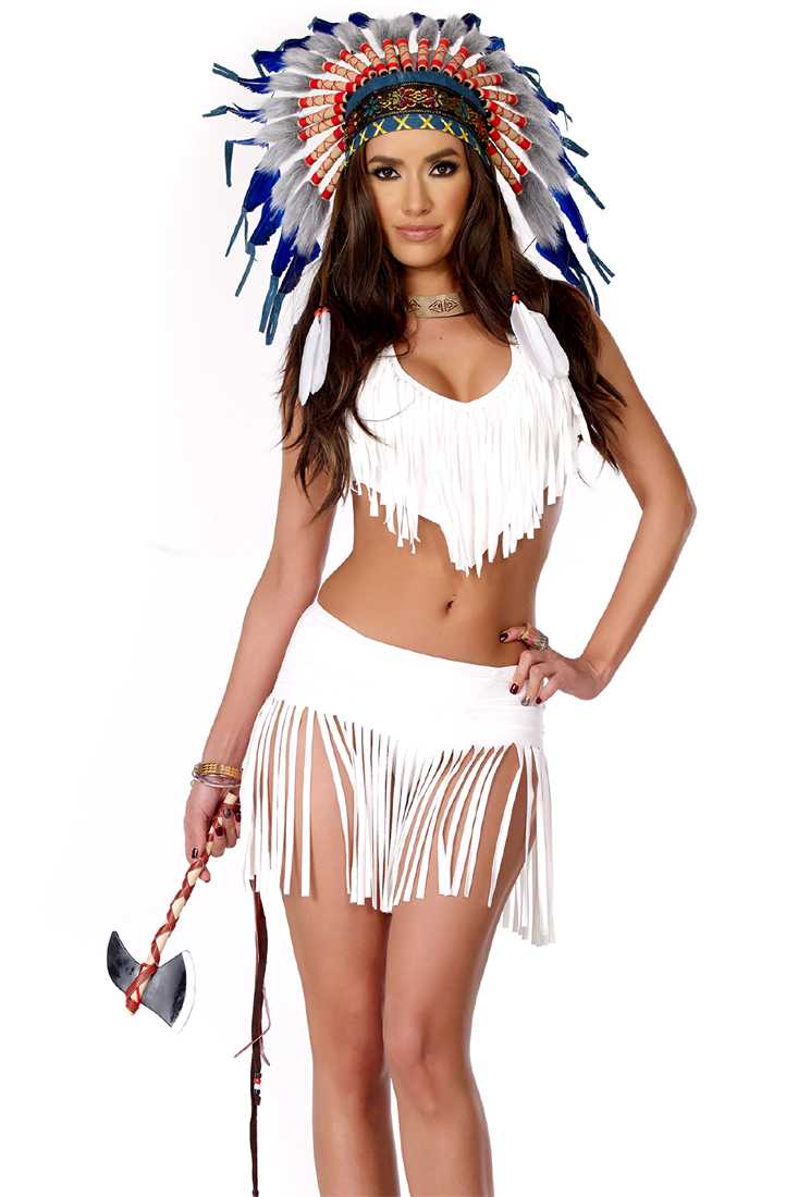 Sexy Exotic Indian Summer 4Pc. Costume