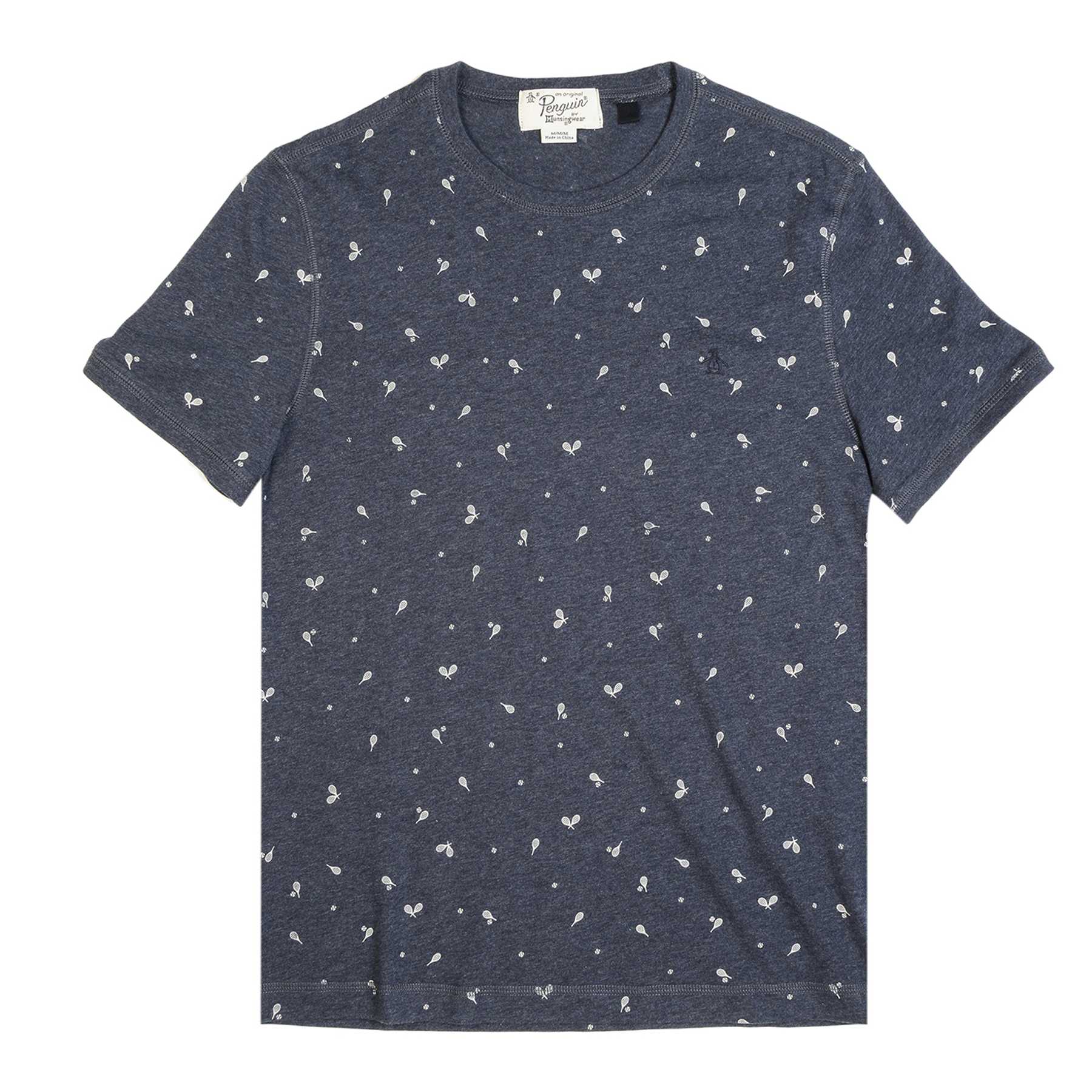 Original Penguin RACKET PRINT TEE