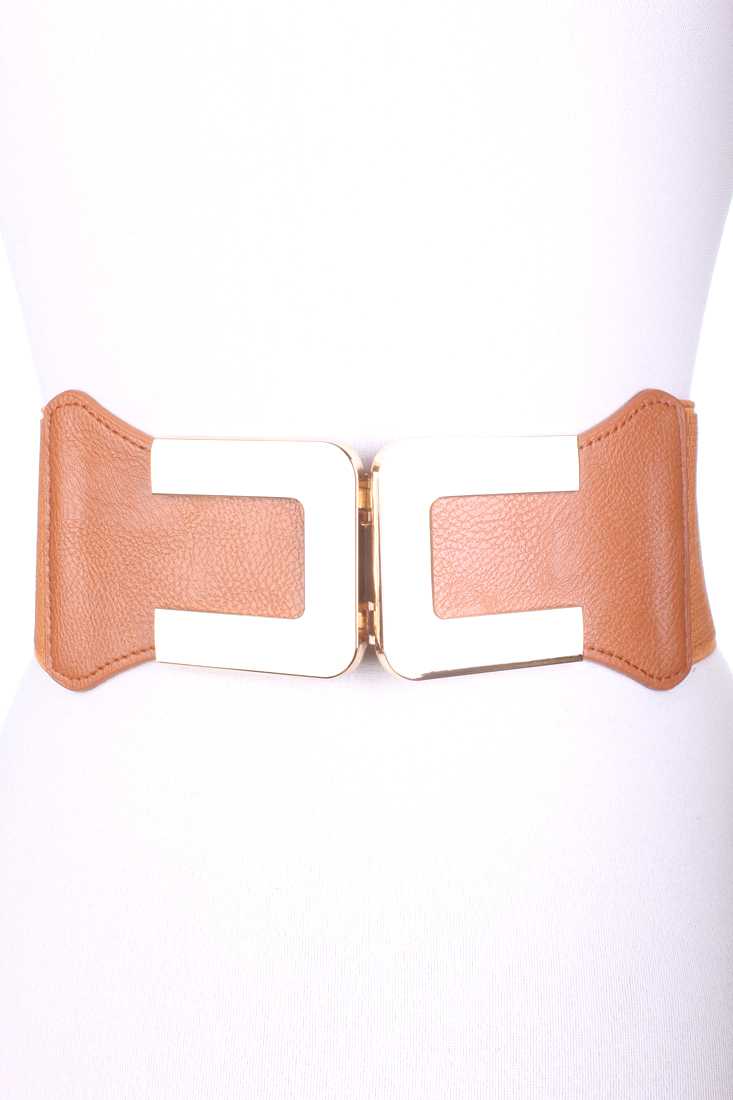 Camel High Polish Decor Cute Belt