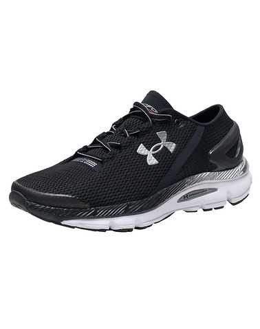UNDER ARMOUR MENS Black Footwear / Sneakers