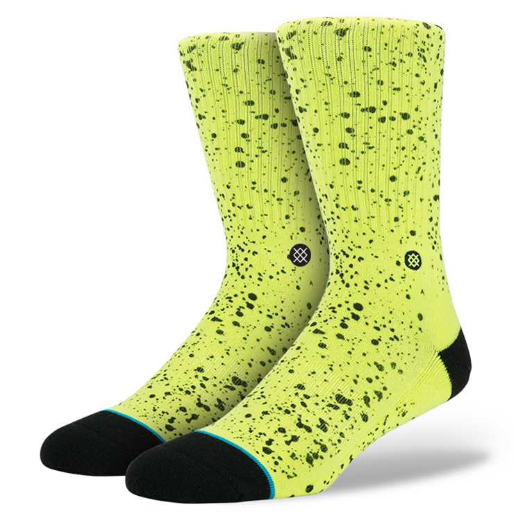 Stance Overspray (Green) S/M ANTHEM Socks