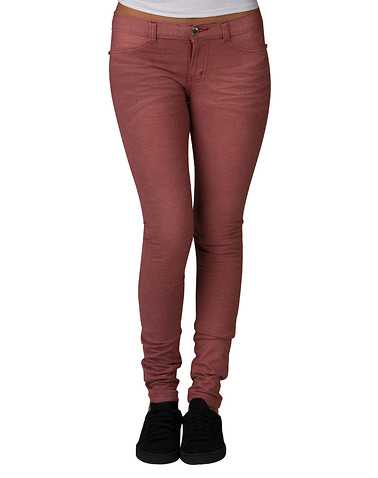 ESSENTIALS WOMENS Medium Red Clothing / Jeans