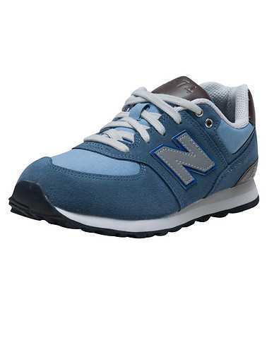 NEW BALANCE GIRLS Medium Blue Footwear / Sneakers