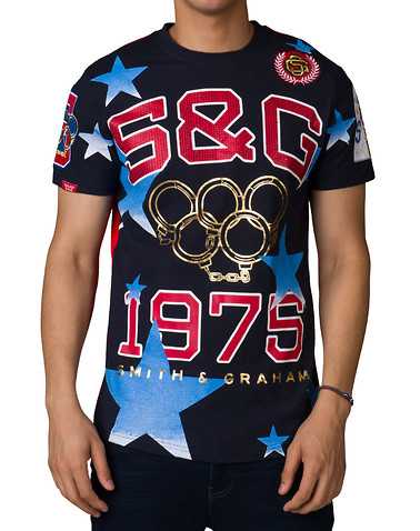 SMITH AND GRAHAM MENS Navy Clothing / Tops