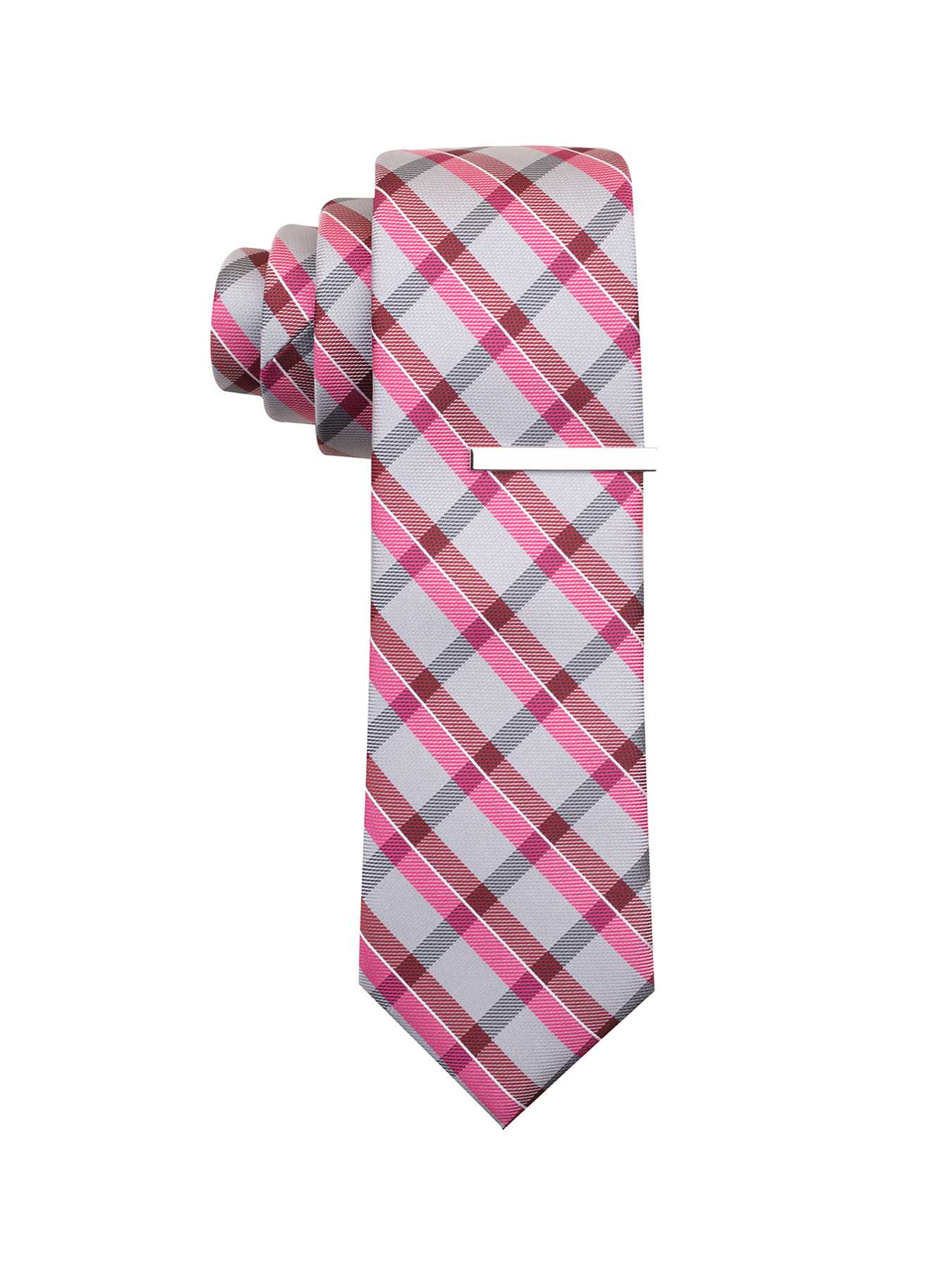 Perry Ellis Verdea Plaid Tie