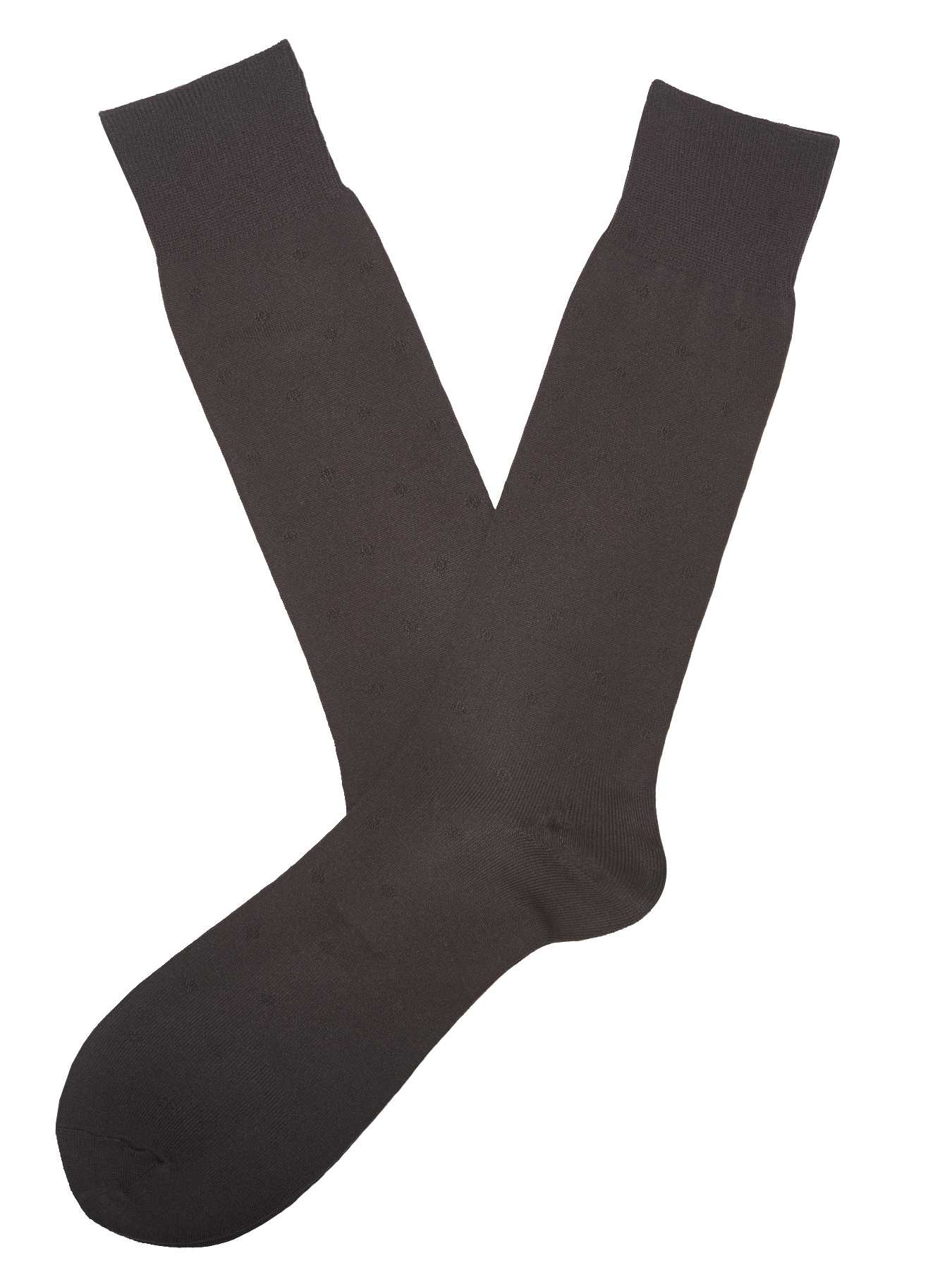 Perry Ellis Microfiber Luxury Dot Sock