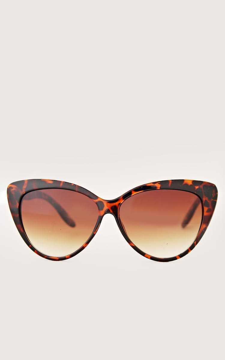 Lucy Cateye Sunglasses - N/S - TORT by Styles For Less