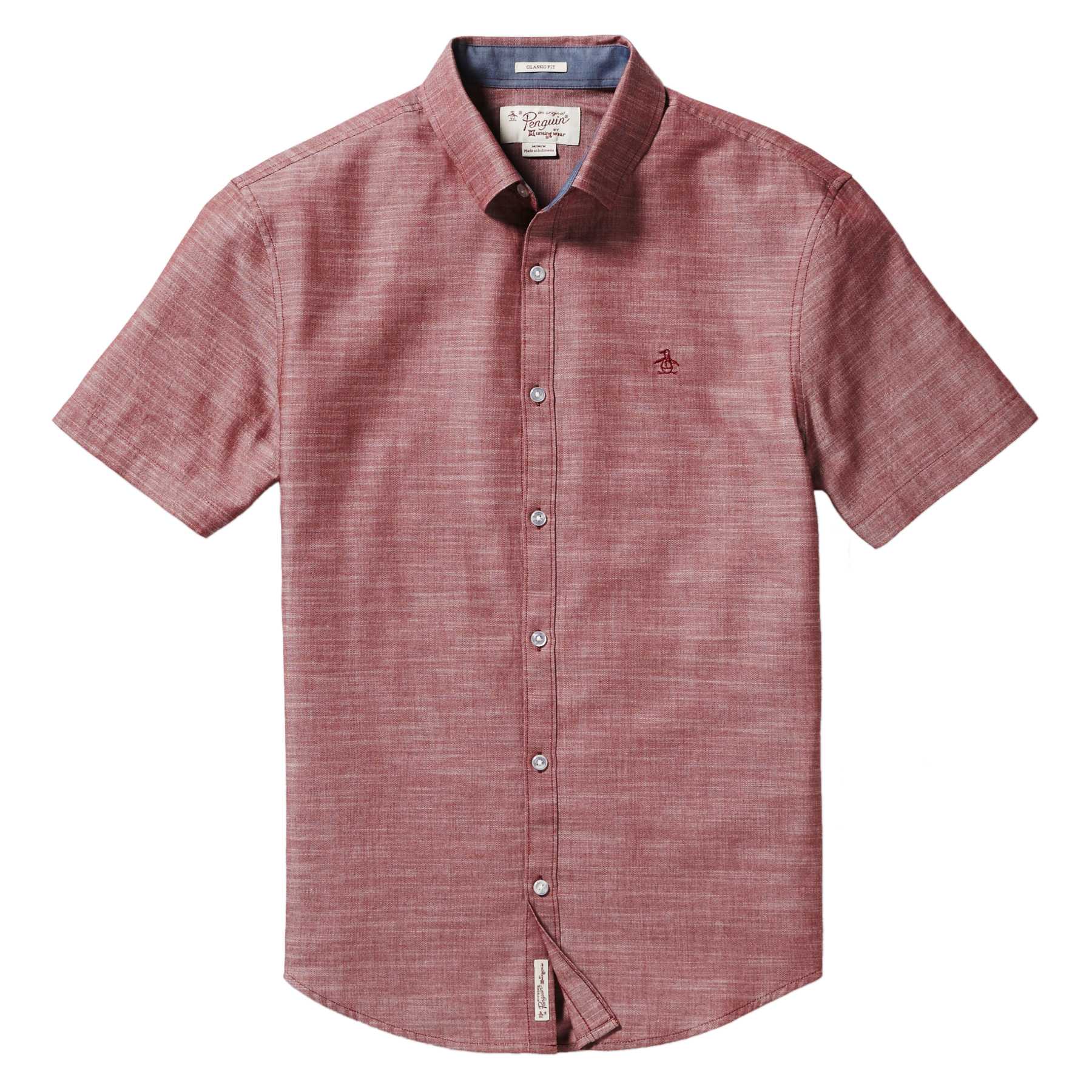 Original Penguin CLASSIC FIT HERRINGBONE SHIRT