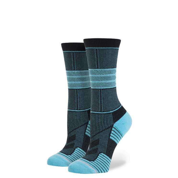 Stance Leslie (Blue) topstitch Socks
