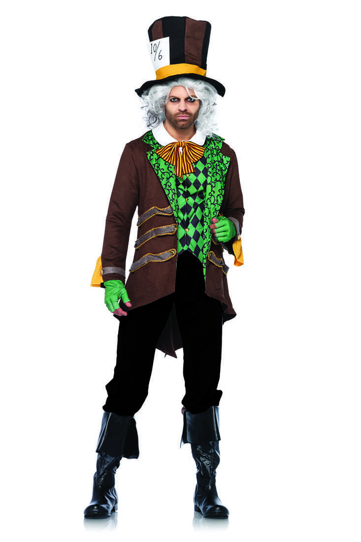 5 PC Classic Mad Hatter Costume