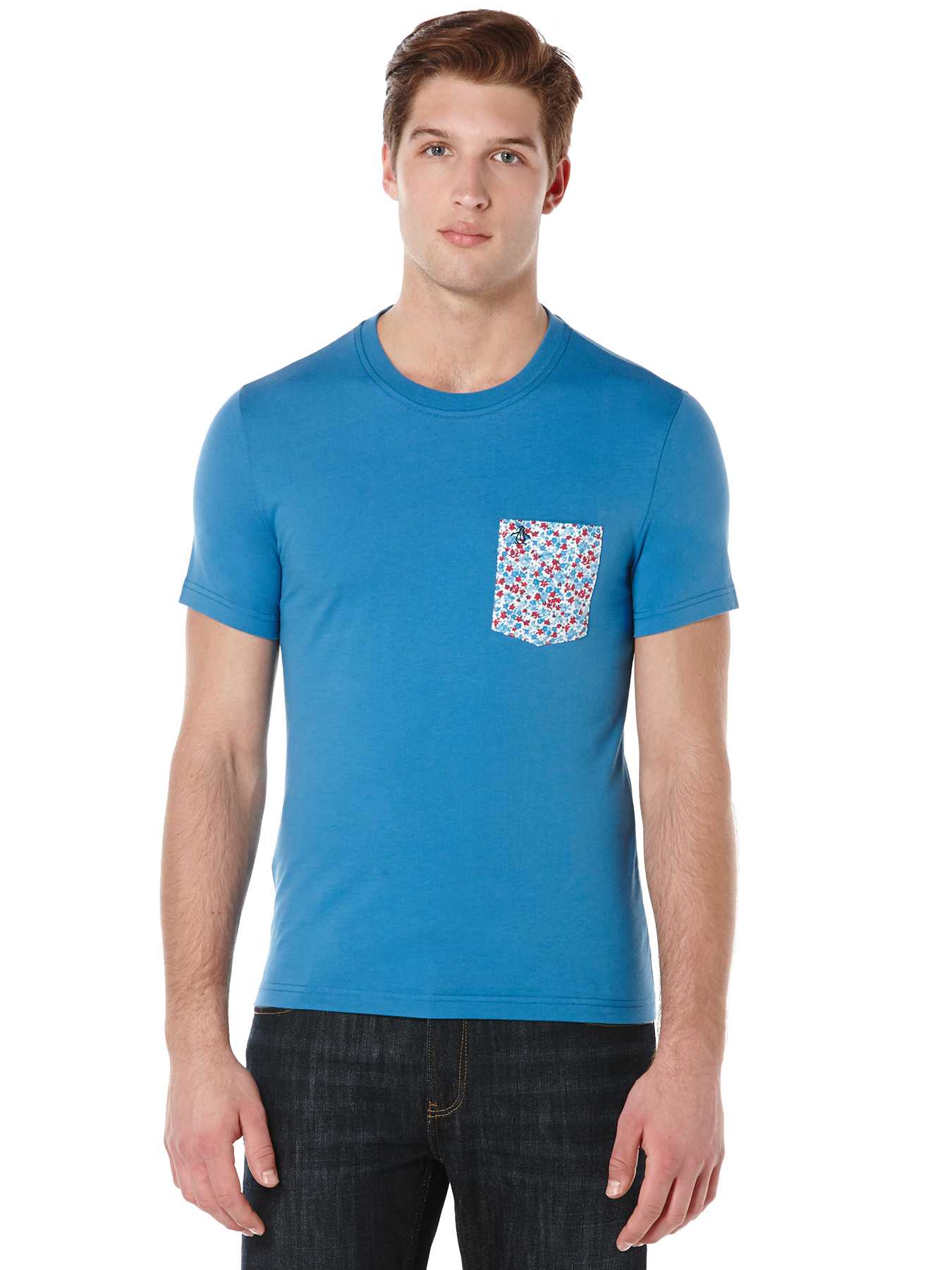 Original Penguin SUMMER FLORAL POCKET TEE