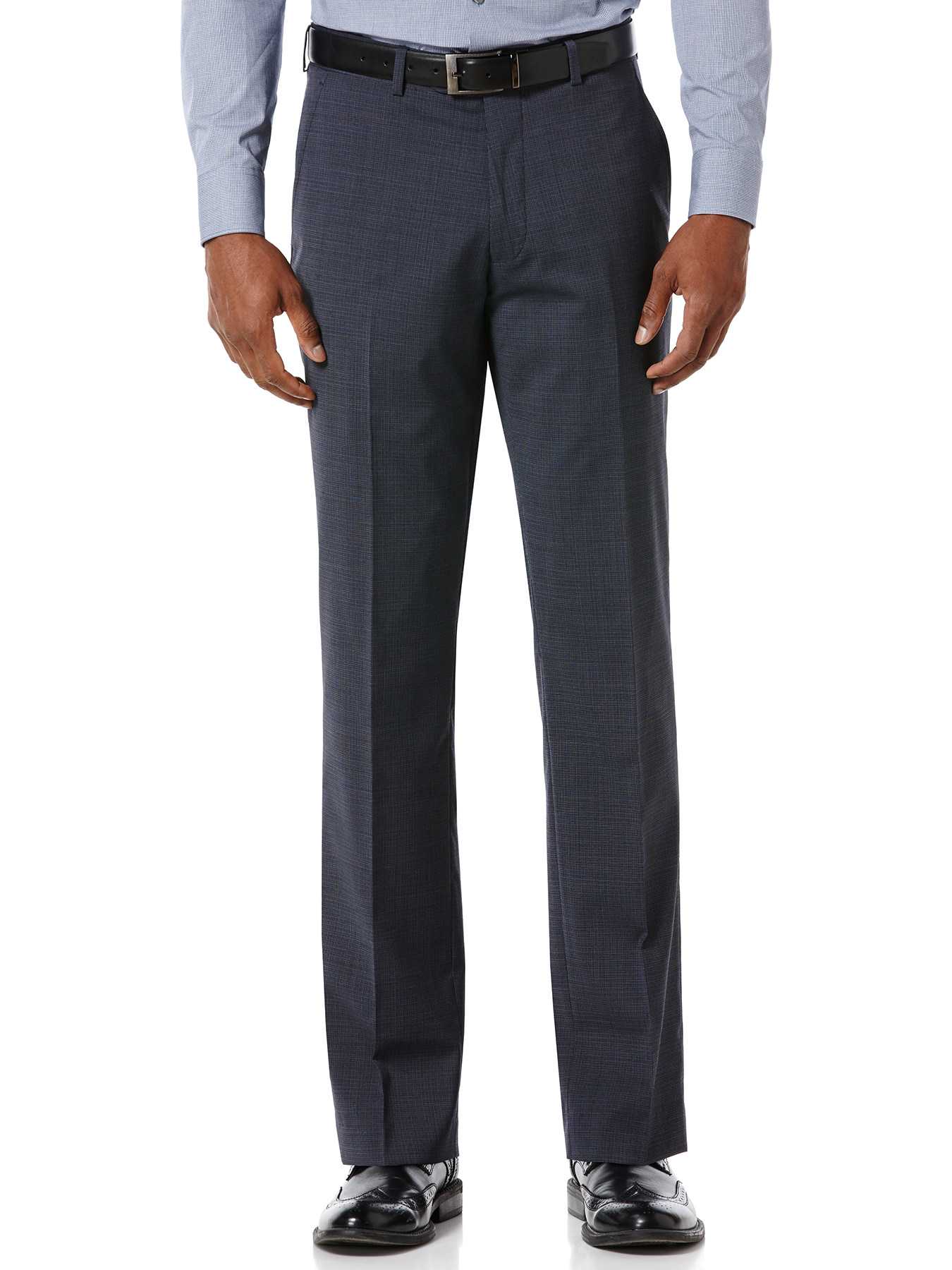 Perry Ellis Modern Fit Small Check Suit Pant