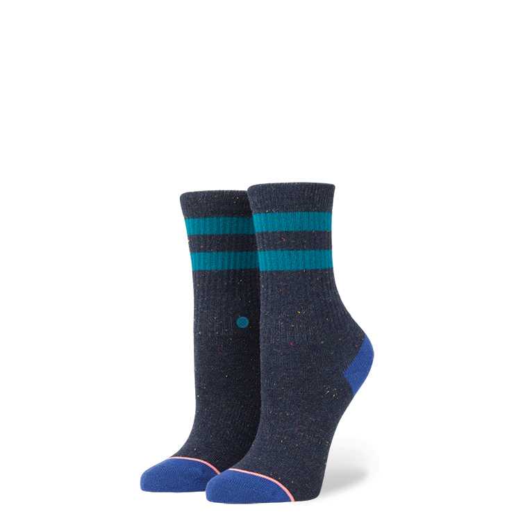 Stance Stripe Crew Girls (Black) girls Socks