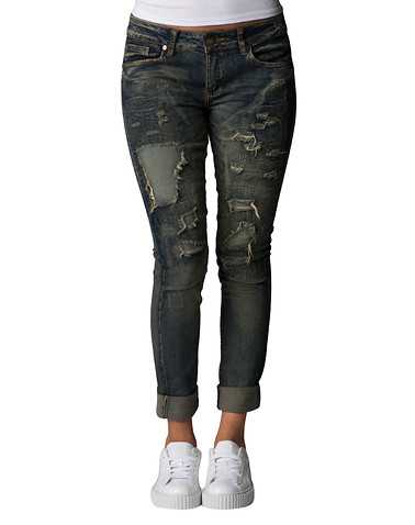 ESSENTIALS WOMENS Blue Clothing / Jeans