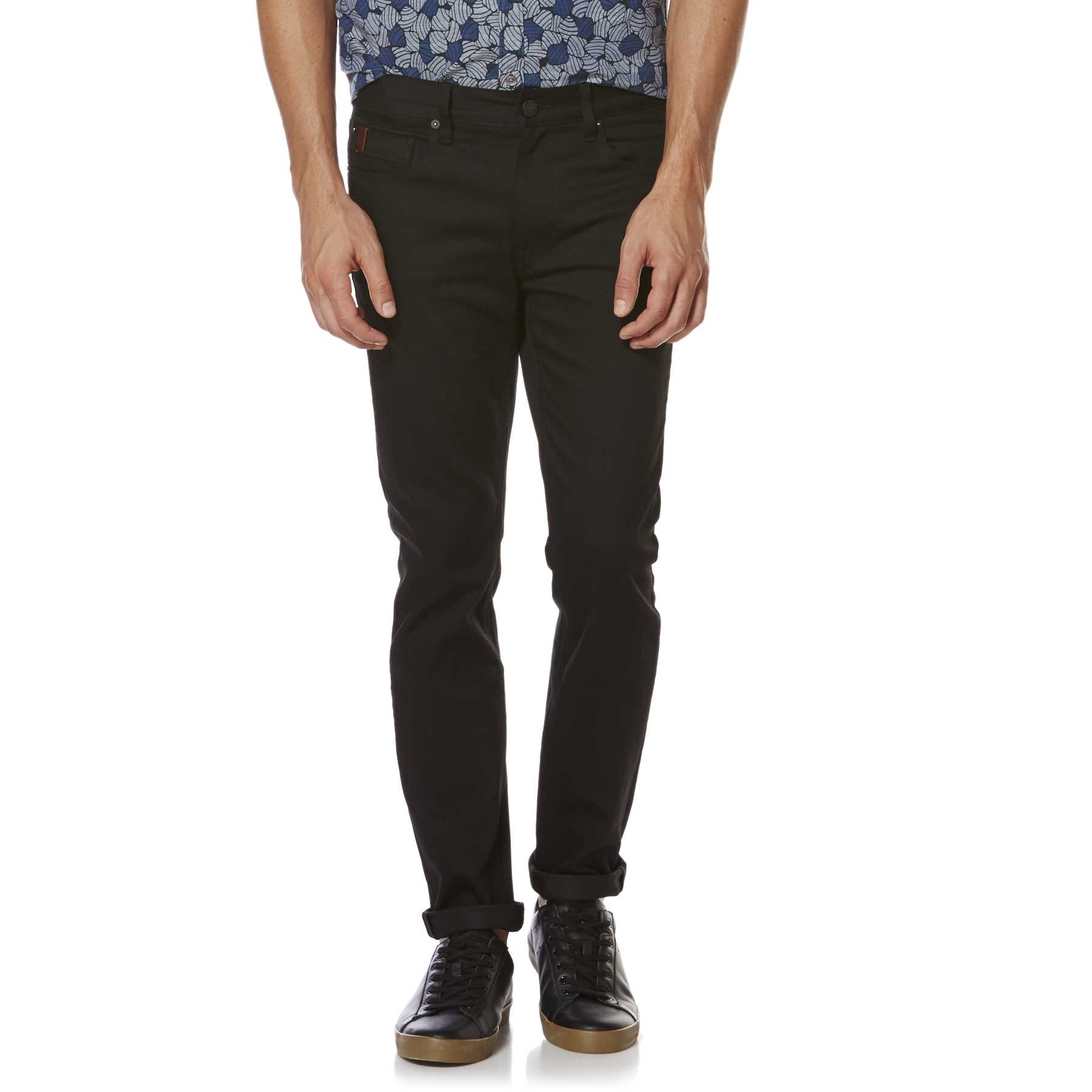Original Penguin P55 BLACK OVERDYED DENIM