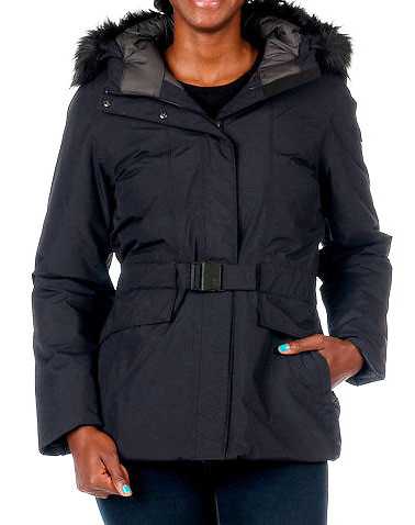 THE NORTH FACE WOMENS Black Clothing / Heavy Jackets L