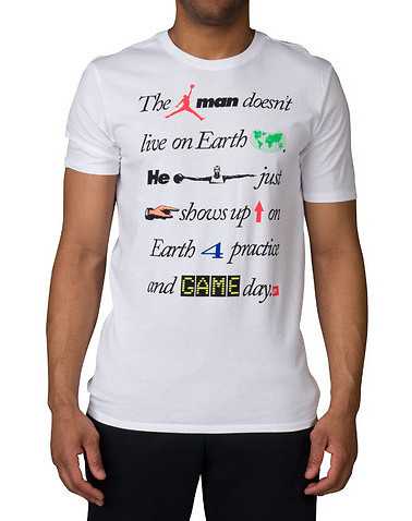 JORDAN MENS White Clothing / Tops