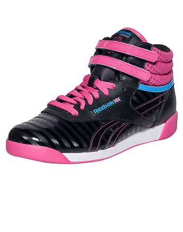 REEBOK GIRLS Black Footwear / Sneakers